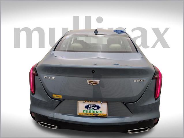 Photo of 2024 Midnight Steel Metallic Cadillac CT4