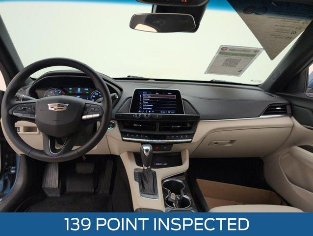 Photo of 2024 Midnight Steel Metallic Cadillac CT4