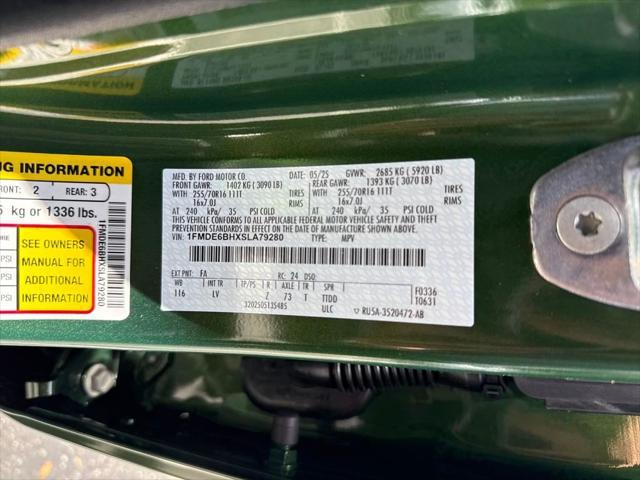 Photo of 2025 Eruption Green Metallic Ford Bronco