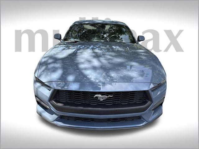 Photo of 2025 Vapor Blue Metallic Ford Mustang