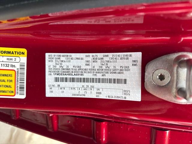 Photo of 2025 Ruby Red Metallic Tinted Clearcoat Ford Bronco