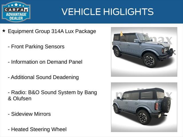 Photo of 2023 Azure Gray Metallic Tri-Coat Ford Bronco