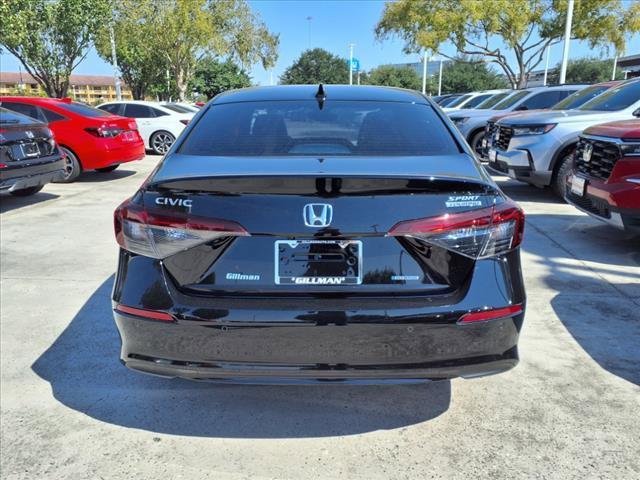 Photo of 2025 Crystal Black Pearl Honda Civic Hybrid