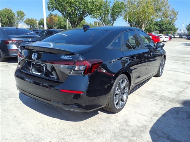 Photo of 2025 Crystal Black Pearl Honda Civic Hybrid
