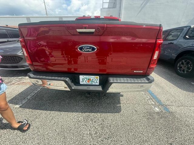 Photo of 2021 Rapid Red Metallic Tinted Clearcoat Ford F-150