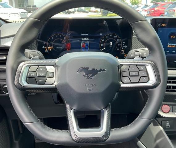 Photo of 2025 Shadow Black Ford Mustang