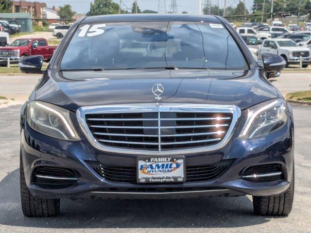 Photo of 2015 Blue Mercedes-Benz S-Class