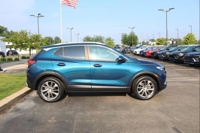 Photo of 2021 Deep Azure Metallic Buick Encore GX