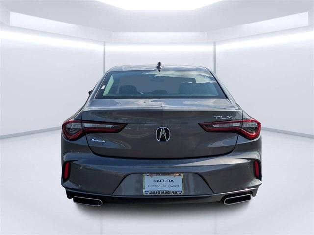 Photo of 2025 Graphite Luster Metallic Acura TLX