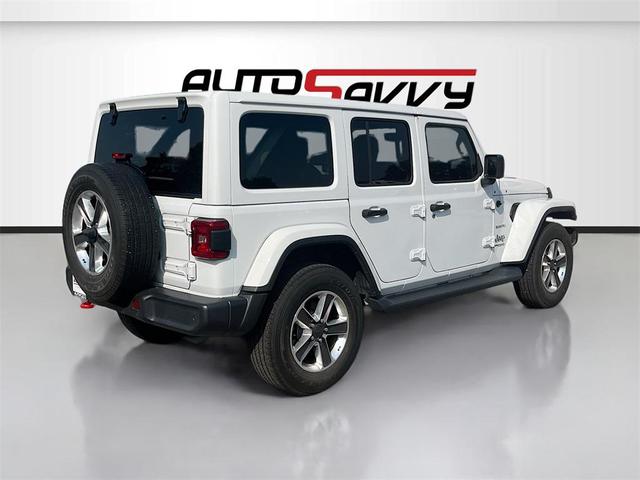 Photo of 2021 Bright White Clearcoat Jeep Wrangler Unlimited
