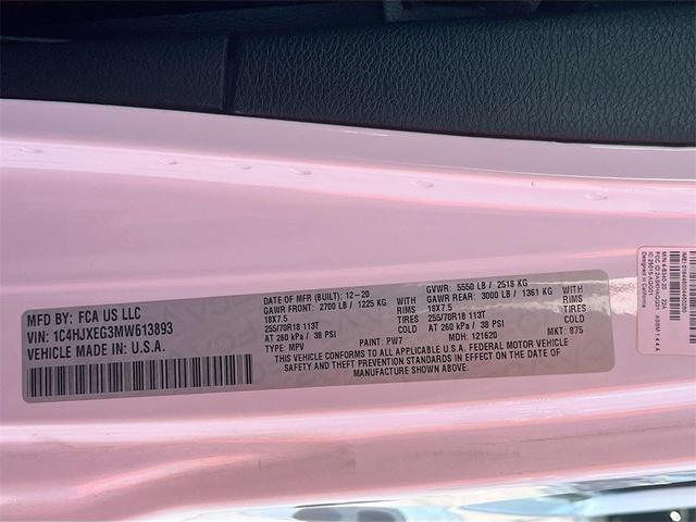 Photo of 2021 Bright White Clearcoat Jeep Wrangler Unlimited
