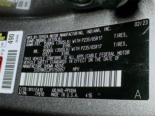 Photo of 2023 Predawn Gray Mica Toyota Sienna