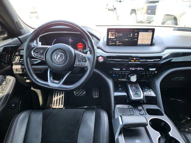 Photo of 2023 Liquid Carbon Metallic Acura MDX