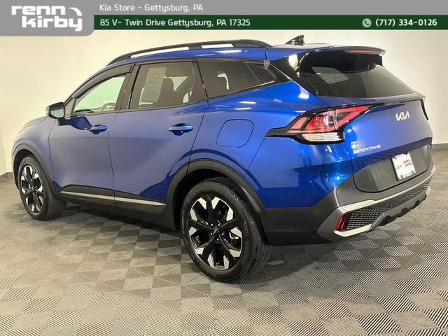 Photo of 2023 Sapphire Blue Kia Sportage