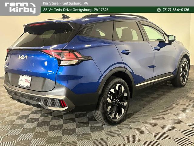 Photo of 2023 Sapphire Blue Kia Sportage