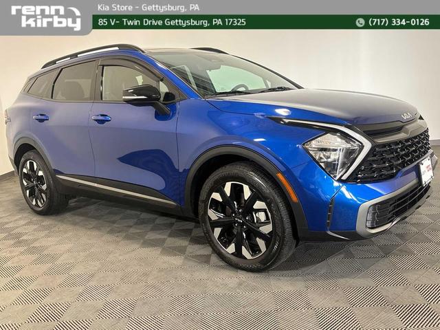 Photo of 2023 Sapphire Blue Kia Sportage