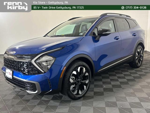 Photo of 2023 Sapphire Blue Kia Sportage