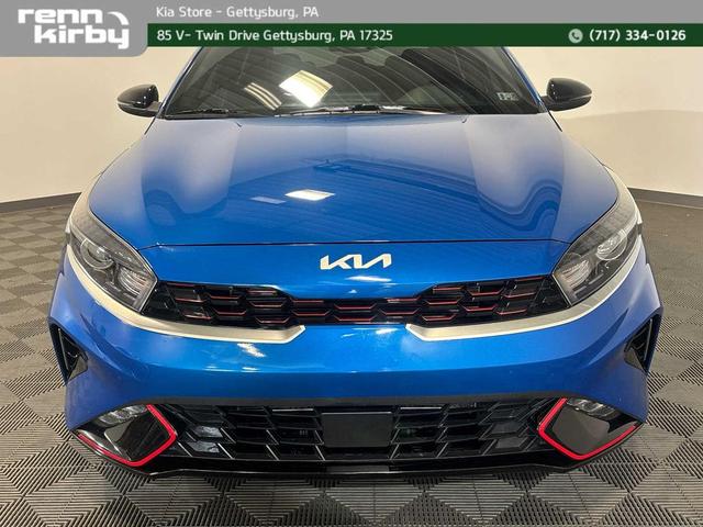 Photo of 2022 Sporty Blue Kia Forte