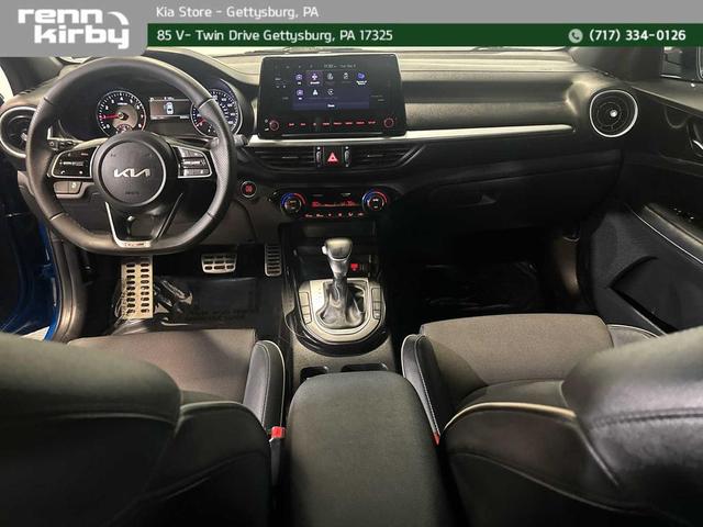 Photo of 2022 Sporty Blue Kia Forte