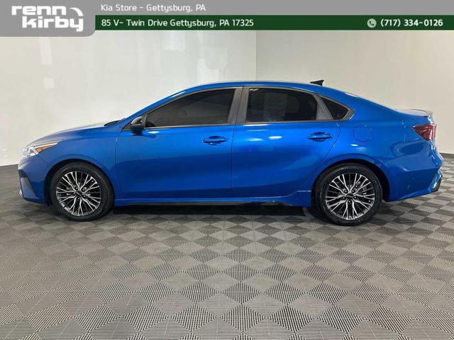 Photo of 2022 Sporty Blue Kia Forte