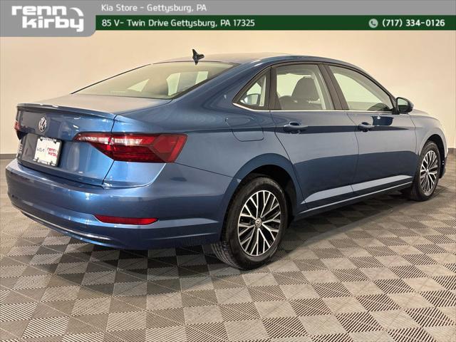 Photo of 2021 Silk Blue Metallic Volkswagen Jetta
