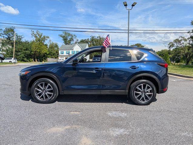 Photo of 2018 Deep Crystal Blue Mica Mazda CX-5