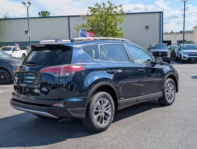 Photo of 2017 Electric Storm Blue Toyota RAV4 Hybrid