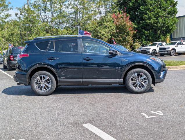 Photo of 2017 Electric Storm Blue Toyota RAV4 Hybrid