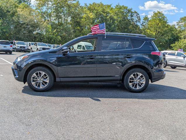 Photo of 2017 Electric Storm Blue Toyota RAV4 Hybrid