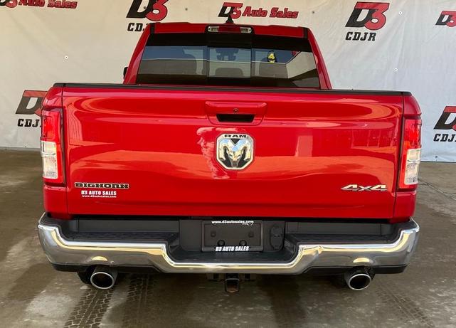 Photo of 2021 Flame Red Clearcoat RAM 1500