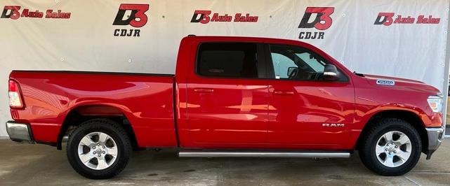 Photo of 2021 Flame Red Clearcoat RAM 1500