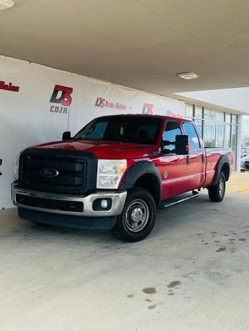 Photo of 2015 Vermillion Red Ford F-250