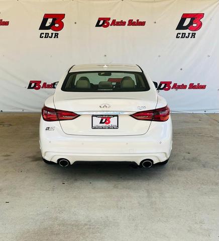 Photo of 2022 Majestic White INFINITI Q50