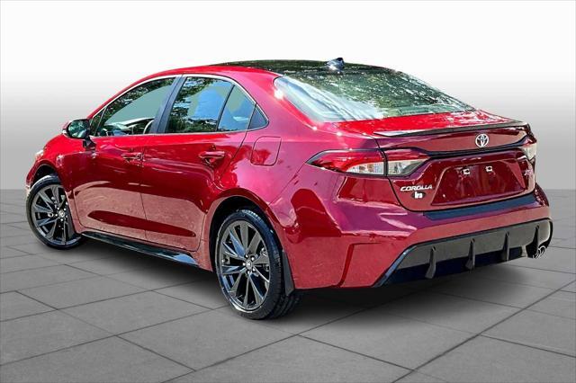 Photo of 2024 Ruby Flare Pearl/Midnight Black Metallic Toyota Corolla