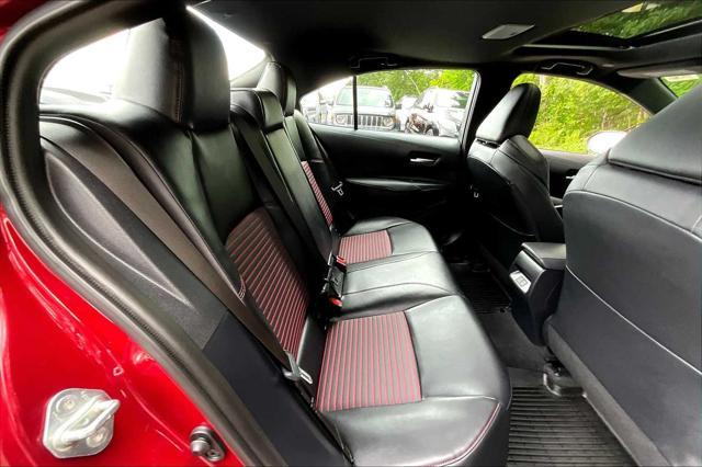 Photo of 2024 Ruby Flare Pearl/Midnight Black Metallic Toyota Corolla