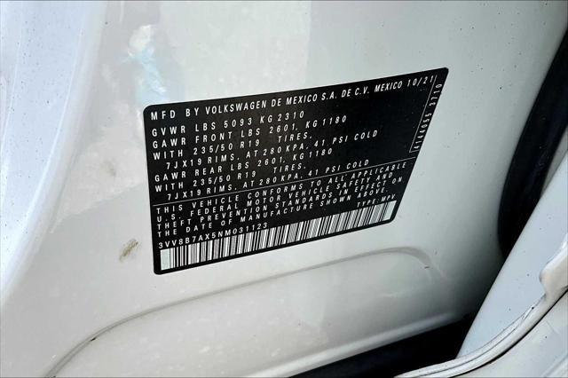 Photo of 2022 Pure White Volkswagen Tiguan