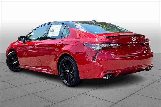 Photo of 2024 Supersonic Red/Midnight Black Metallic Toyota Camry