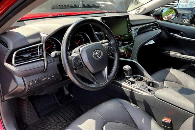 Photo of 2024 Supersonic Red/Midnight Black Metallic Toyota Camry