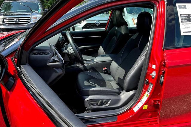 Photo of 2024 Supersonic Red/Midnight Black Metallic Toyota Camry