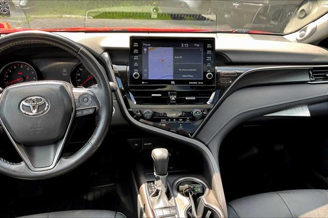 Photo of 2024 Supersonic Red/Midnight Black Metallic Toyota Camry