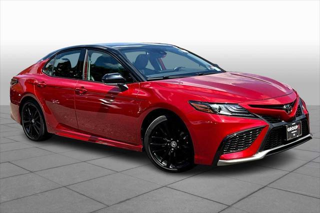 Photo of 2024 Supersonic Red/Midnight Black Metallic Toyota Camry