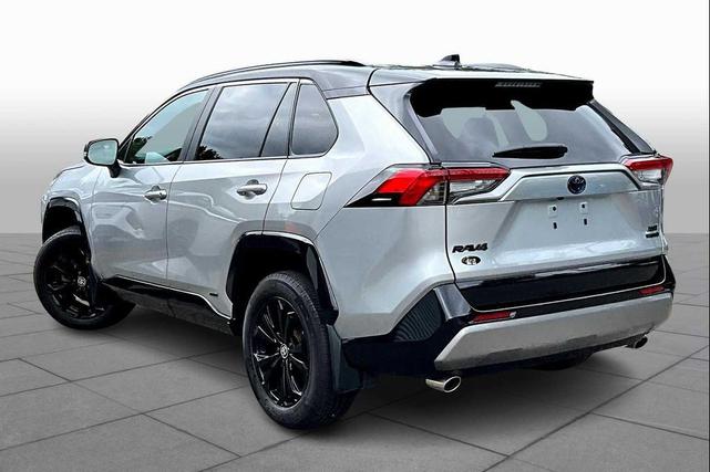 Photo of 2023 Silver Sky Metallic/Midnight Black Metallic Toyota RAV4 Hybrid