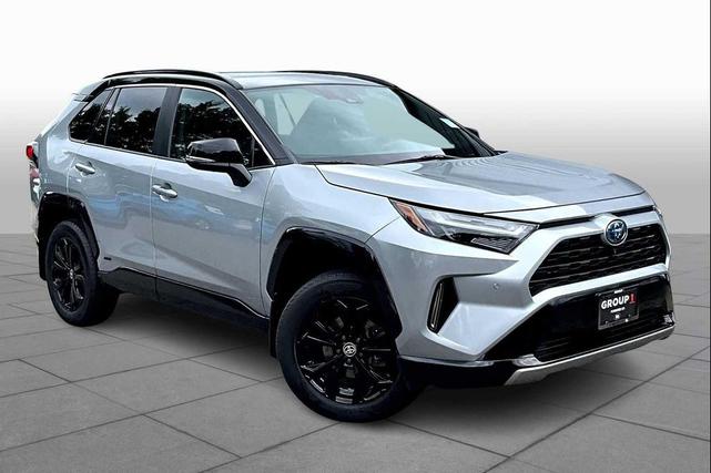 Photo of 2023 Silver Sky Metallic/Midnight Black Metallic Toyota RAV4 Hybrid