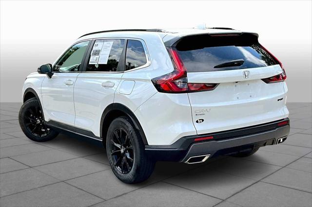 Photo of 2023 Platinum White Pearl Honda CR-V Hybrid