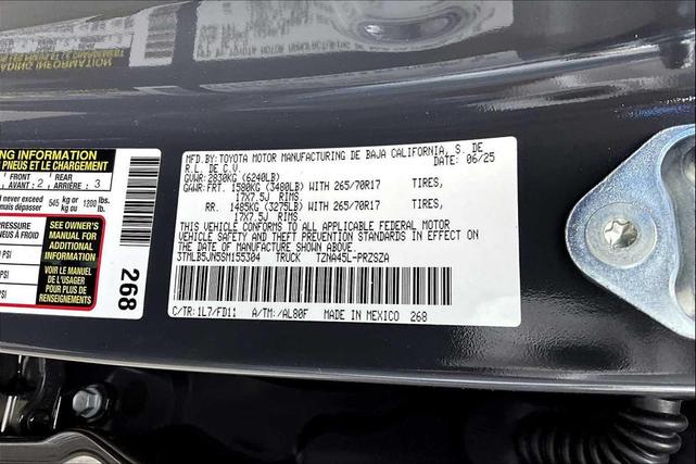 Photo of 2025 Gray Toyota Tacoma