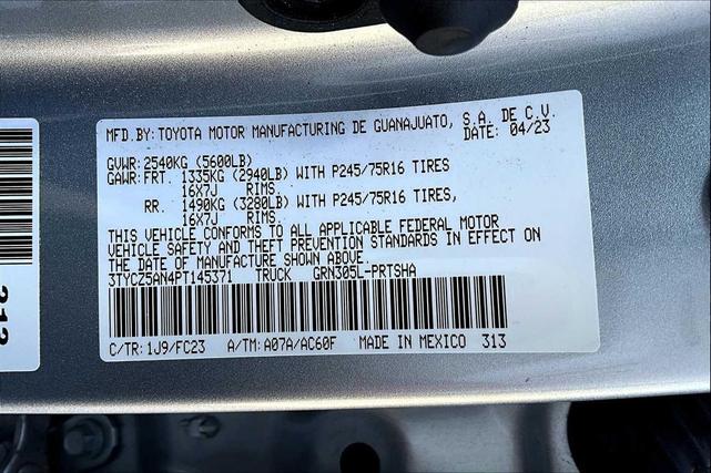 Photo of 2023 Celestial Silver Metallic Toyota Tacoma