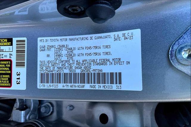 Photo of 2023 Celestial Silver Metallic Toyota Tacoma