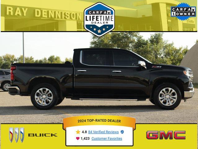 Photo of 2024 Black Chevrolet Silverado 1500