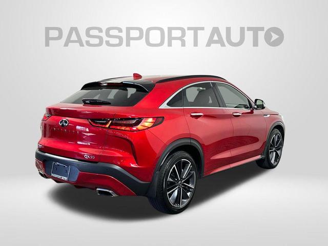 Photo of 2024 Dynamic Sunstone Red INFINITI QX55