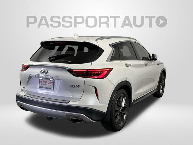 Photo of 2021 Majestic White INFINITI QX50